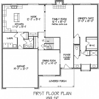 First Floor Plan