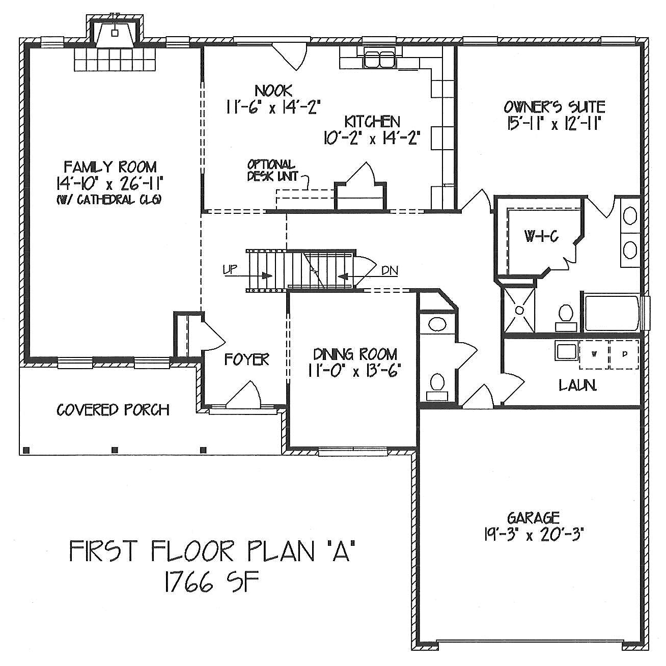 Windsor Plus 1st Floor Plan